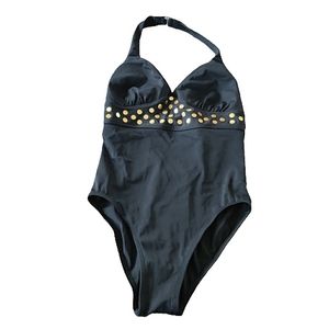 Black One Piece Swimsuit